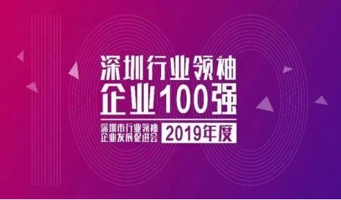 2019深圳行業(yè)領(lǐng)袖企業(yè)100強